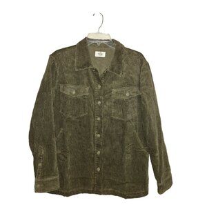 Marine Layer Corduroy Utility Jacket in Olive